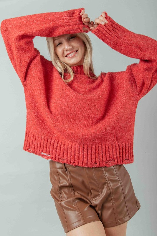 Greta Distress Sweater