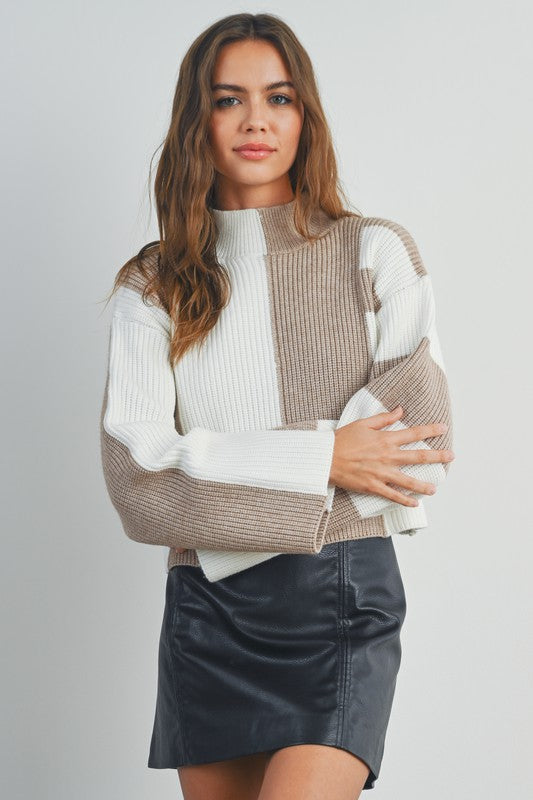Kelly Color-Block Sweater
