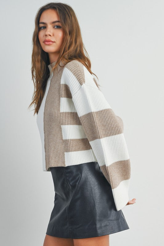 Kelly Color-Block Sweater