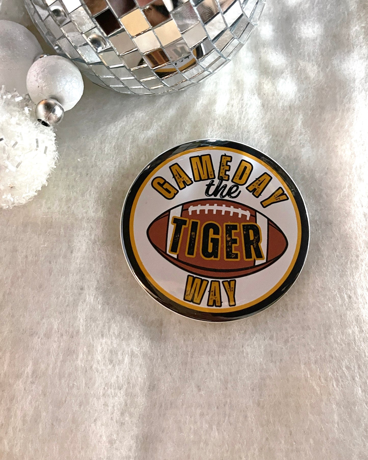 Gameday the Tiger Way Button